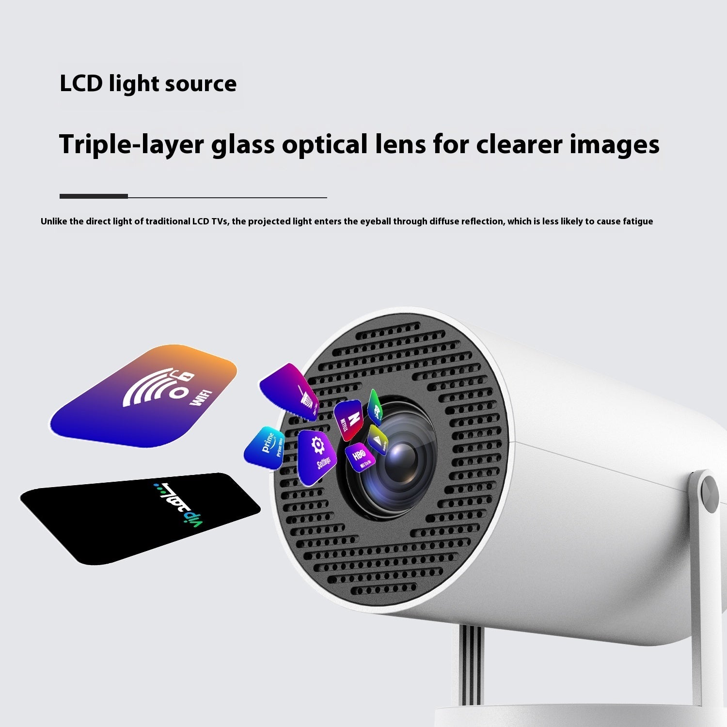 4k HD quality Portable Projector