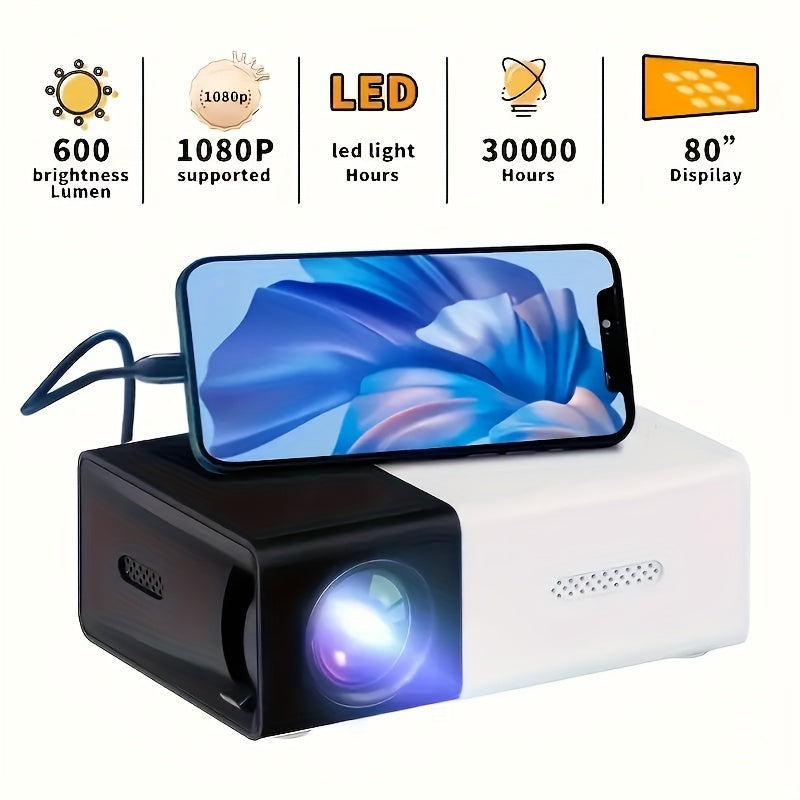 Ultra-Bright Portable Projector-2