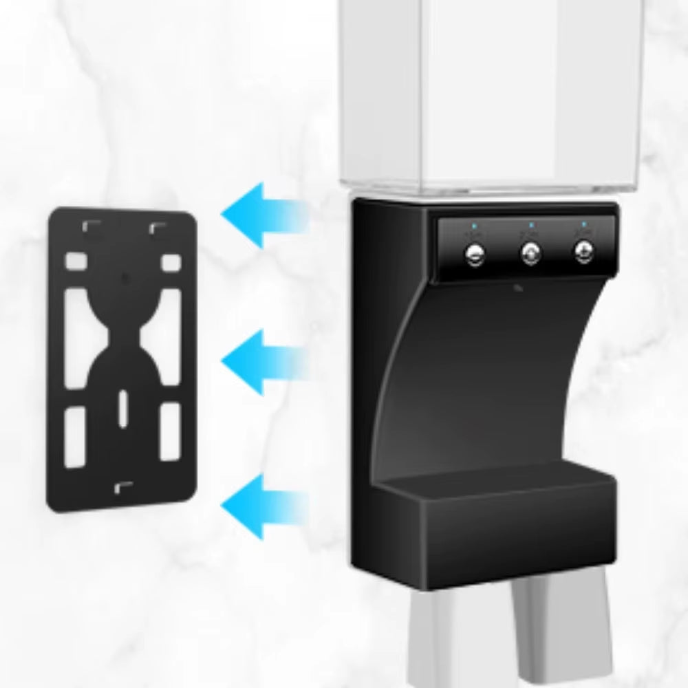 1Pc Automatic Touchless Mouthwash Dispenser - Wall Mounted, Hygienic, No Splash, Dust-Proof - 700Ml Capacity with Magnetic Cups